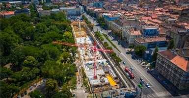 Városliget építése